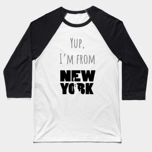 I'm from NY Baseball T-Shirt